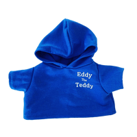 blue teddy bear hoodie