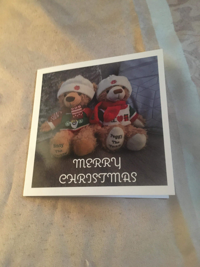 Eddy the Teddy Christmas Card