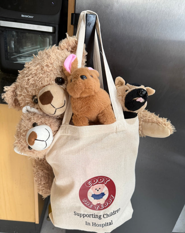 Eddy the Teddy Bear Tote Bag Eddy the Teddy Bear