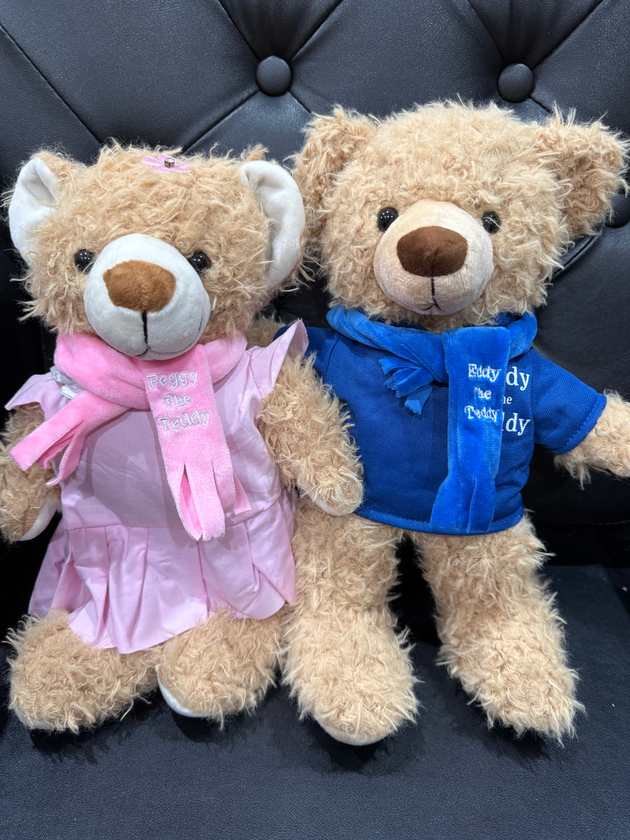 Peggy the Teddy winter scarf