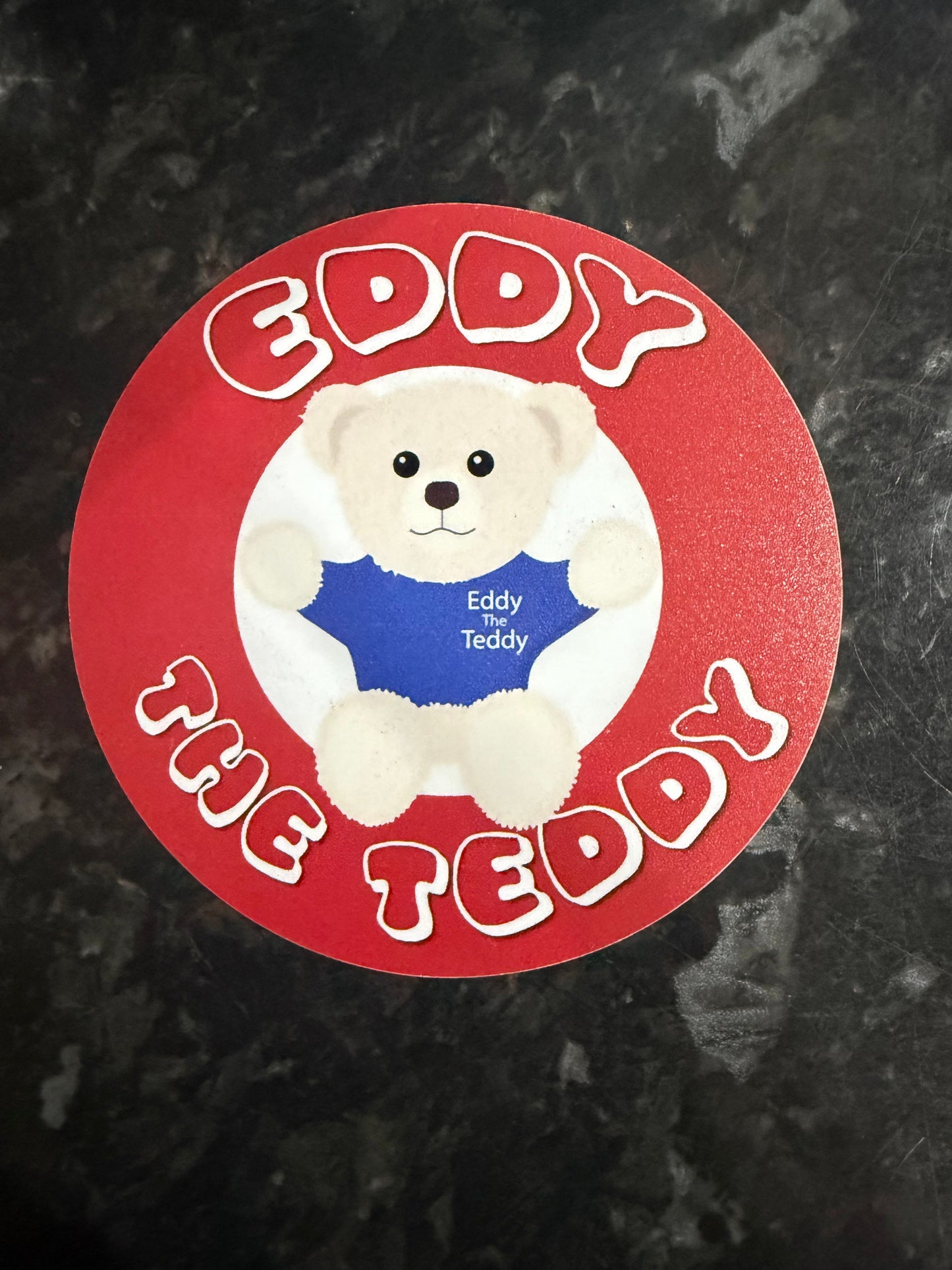 Eddy the Teddy Bear Fridge Magnet 