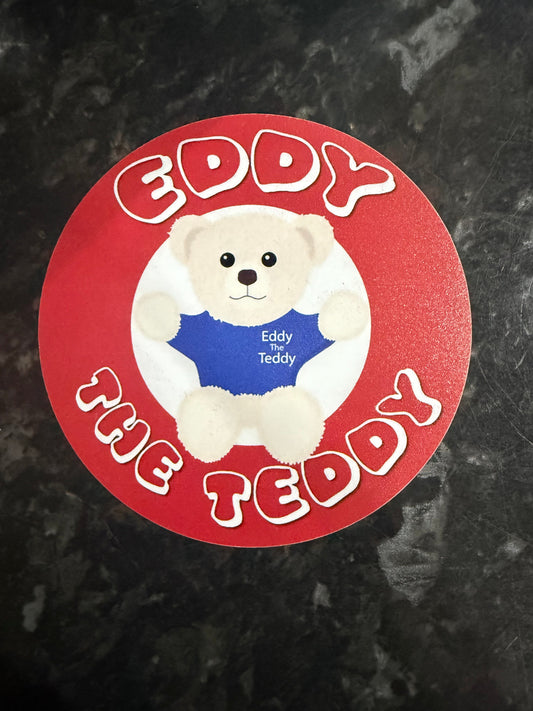 Eddy the Teddy Bear Fridge Magnet 