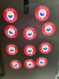Eddy the Teddy Fridge Magnet