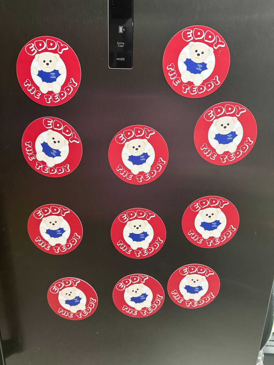 Eddy the Teddy Fridge Magnet