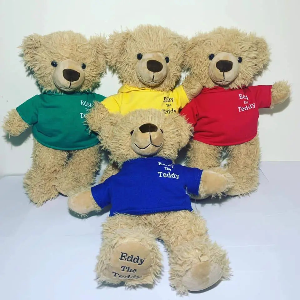 32cm Eddy the Teddy Clothing (pack of 5) Eddy The Teddy Bear