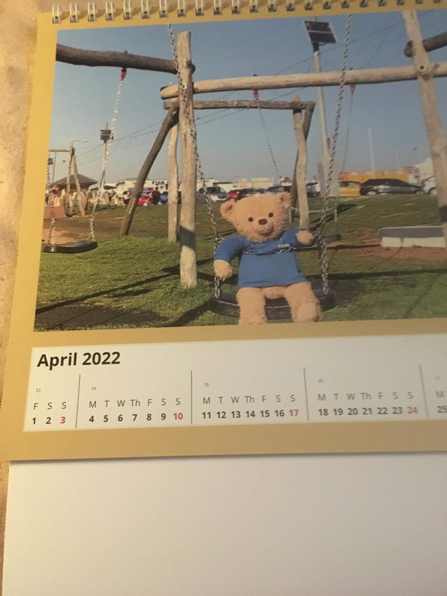 Eddy the Teddy 2022 Calendar